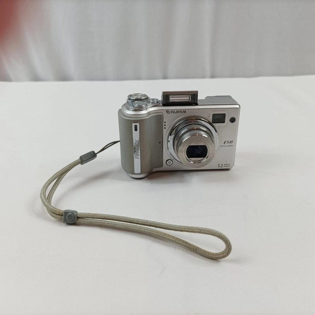 Fujifilm Finepix E510 5MP Digital Camera - Silver - Etsy
