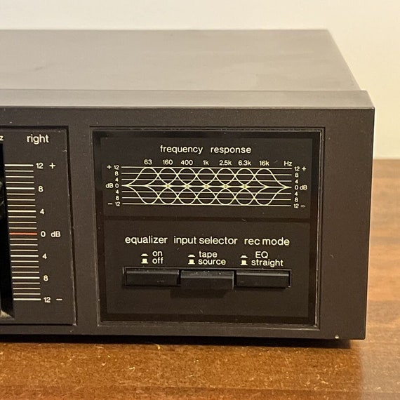 Technics SH-8028 Stereo Graphic Equalizer 7 Band 2 Channel