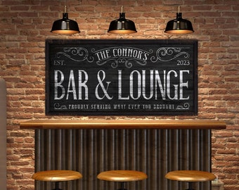 Targhe In Metallo Vintage Insegne Da Bar Per Bar Di Casa - Foto 2