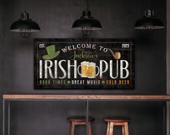 Une Scène De Pub Irlandaise Traditionnelle Background Digital Paper