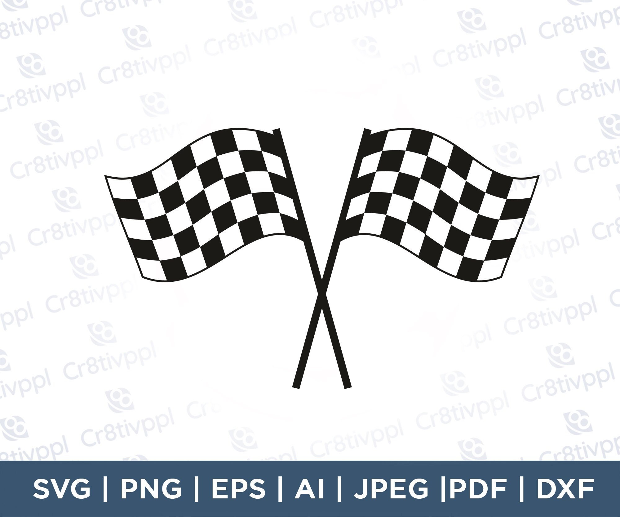 Racing Flag SVG Race Flag Svg SVG Layered Flag Svg PNG Etsy