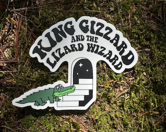 King Gizzard and the Lizard Wizard Sticker