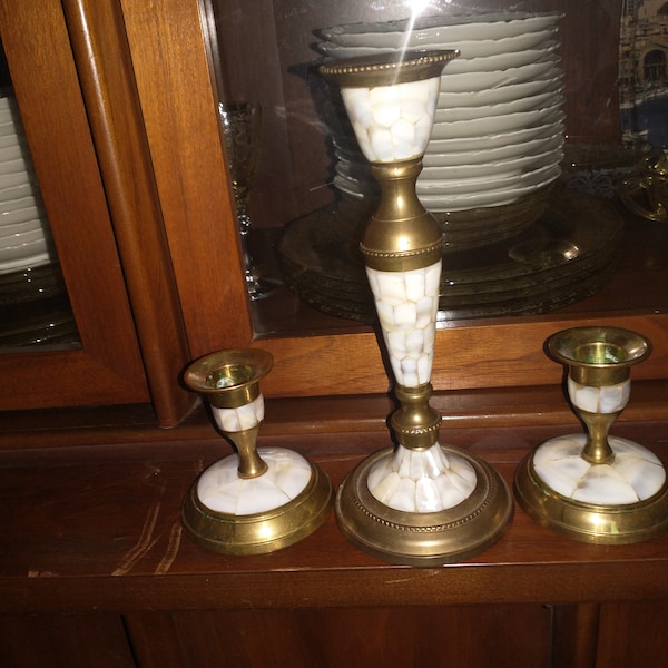 India Brass Candlesticks Etsy