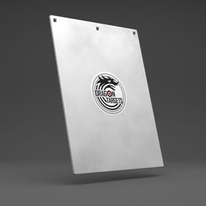 Dragon Targets AR500 Steel Shooting Target Long Range 18&quot; x 24&quot; x 3/8&quot; | Gift for Hunters | Hunting Gift for Men | Target Practice