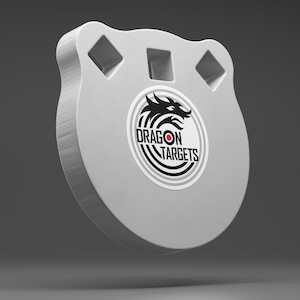 Dragon Targets 4" x 1/2" Gong AR500 Steel Shooting Target