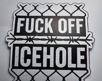 Abolish ICE Sticker | ICEhole Decal | Mini Sticker Packs