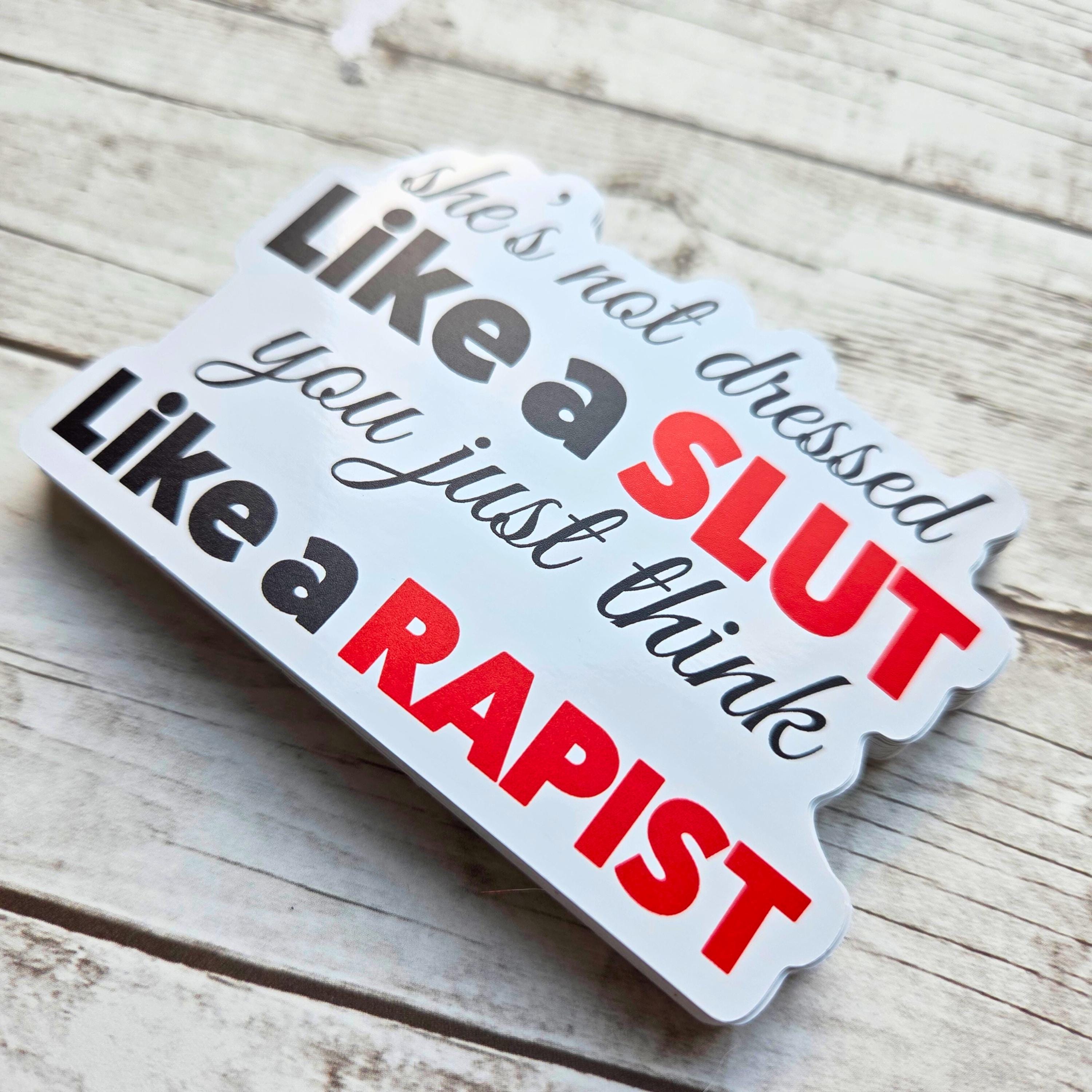 Victim Sticker Survivor Justice Sticker | Feminist Vinyl Decal | Anti Victim Blaming ...