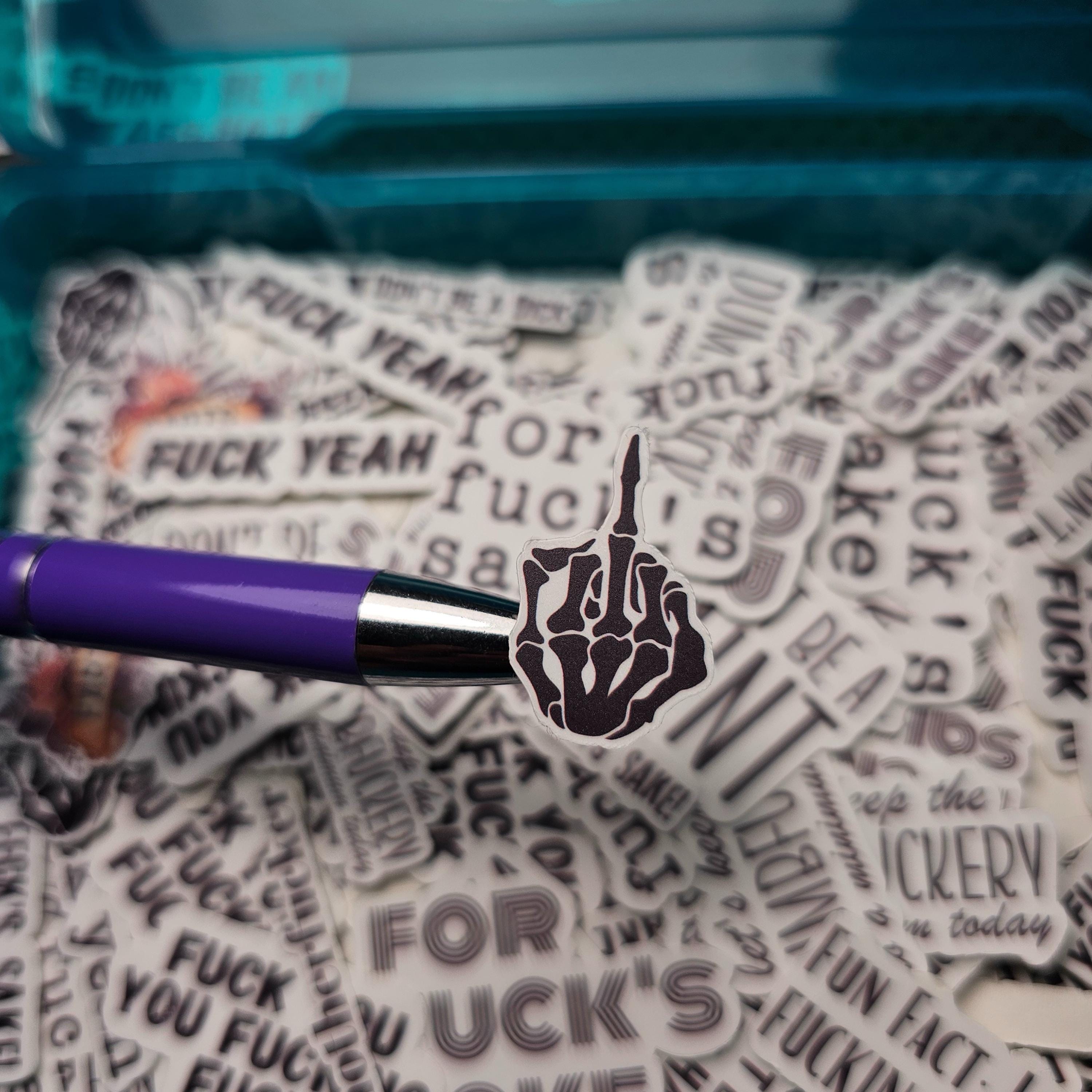 Mini Swear Word Stickers: Pick Your Own Profanity Sticker Pack, Funny ...