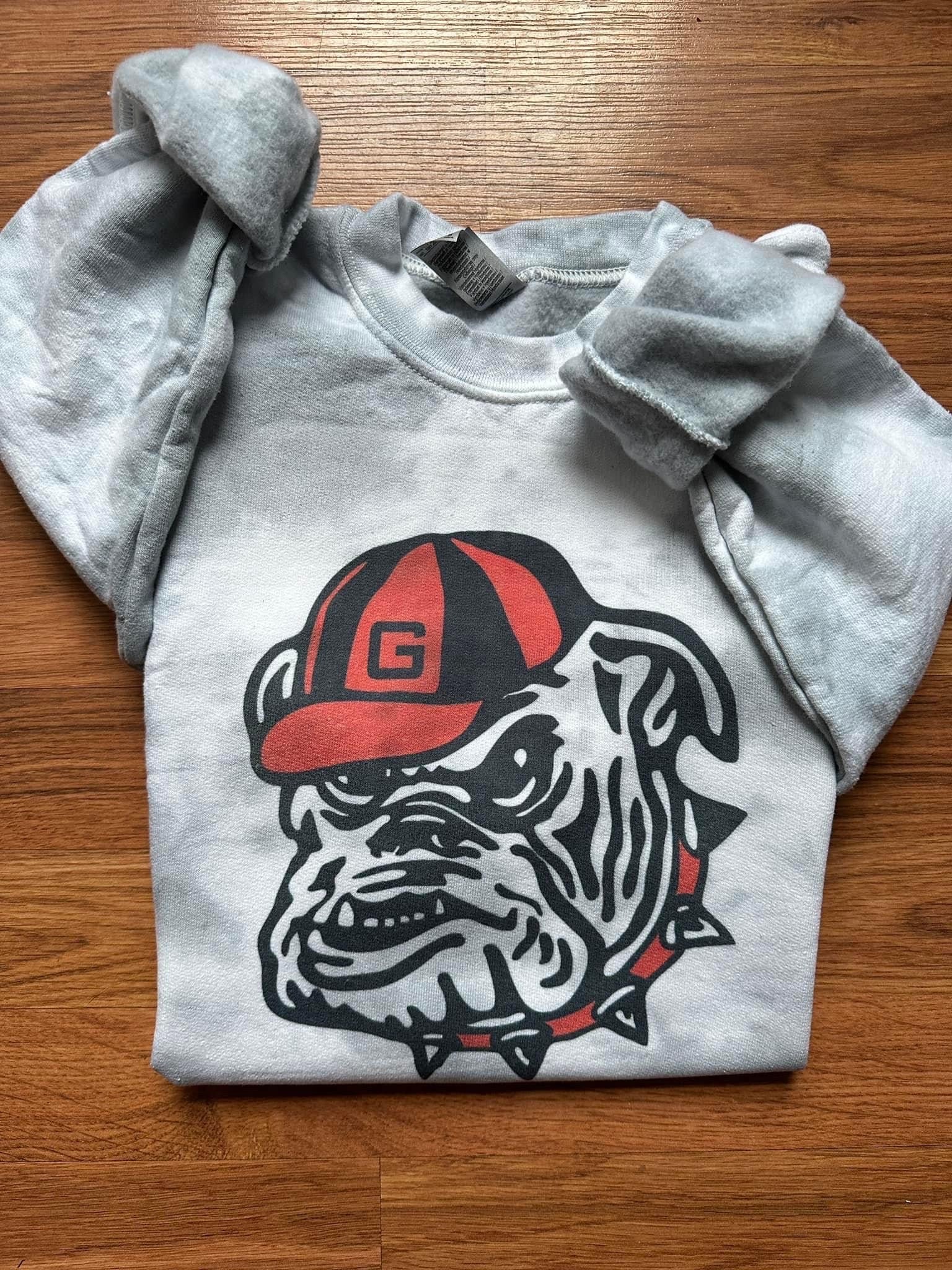 Georgia Bulldogs Sweatshirt - Etsy