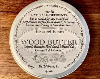 All Natural Food Grade Wood Butter