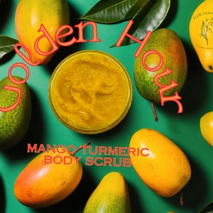Golden Hour: Mango Turmeric Body Scrub