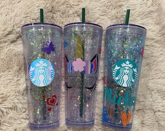 Unicorn Snow Globe Tumbler