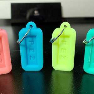 PEZ like Candy Zipper Pulls / Key Fobs! Great gift for the collector in your life! Classic!