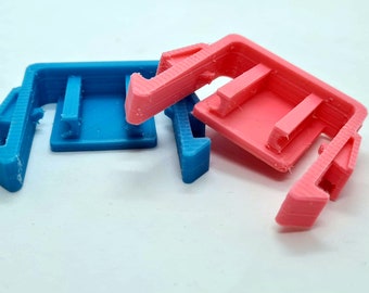 2 x Pet enclosure clip fits ZooZone Habitat