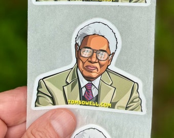 Thomas Sowell Sticker (Set of 3 stickers)