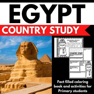 Egypt Country Study Research Project - Egypt Facts and Reading Comprehension Questions - Passport Activity