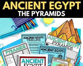 Alte Ägypten Pyramiden Einheit - Homeschool Geschichte Printables