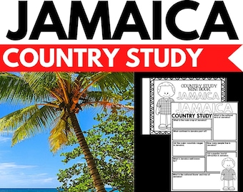 Jamaica Country Study – Printable Fact Book & Passport Activity