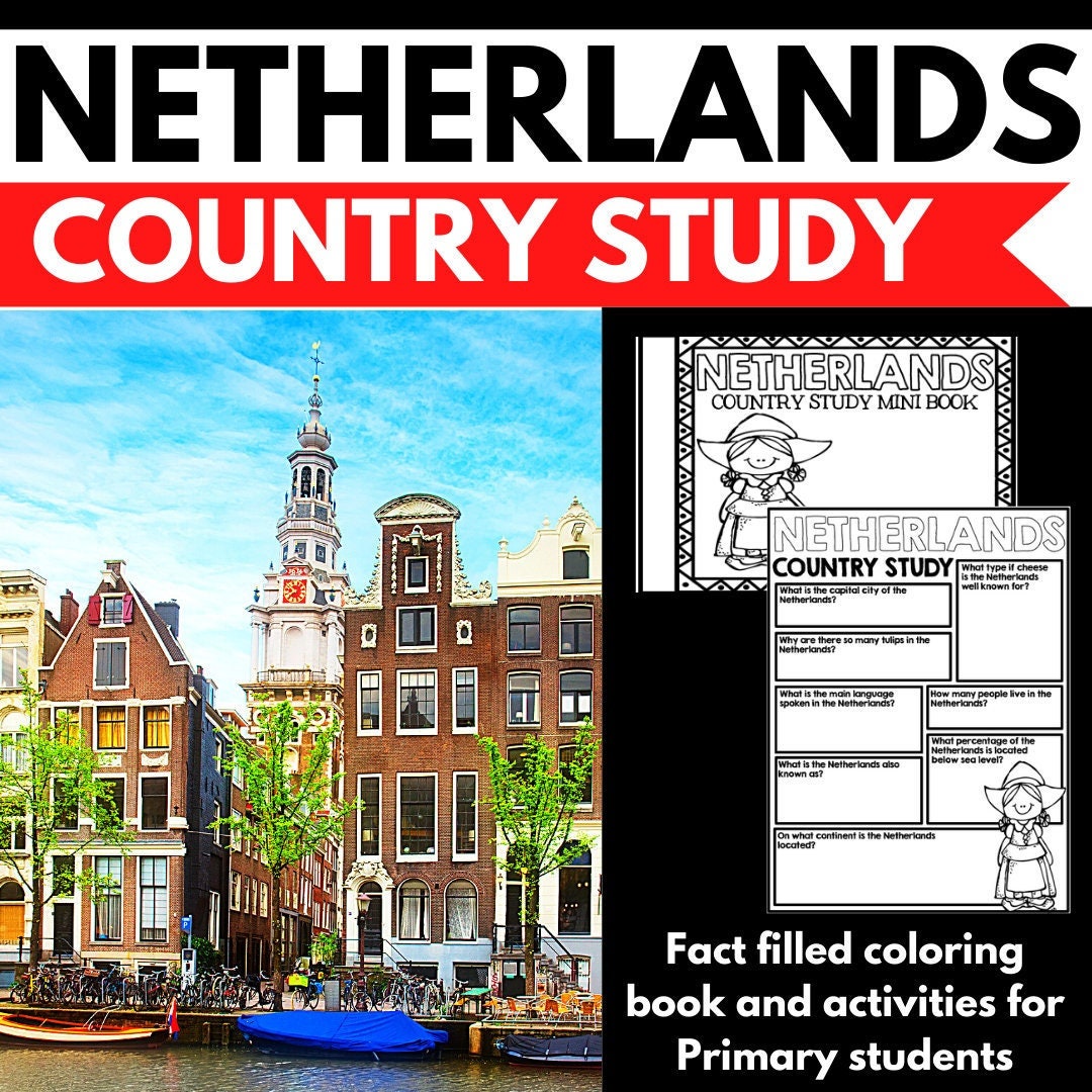 Netherlands Country Study – Holland Facts, Passport Activity (printable ...