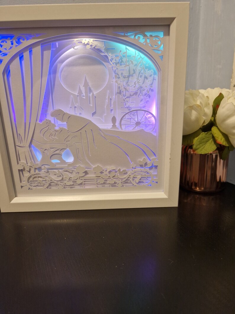Sleeping Beauty Shadow Box Etsy UK
