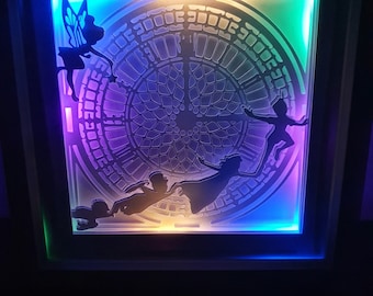 Peter Pan Shadow Box