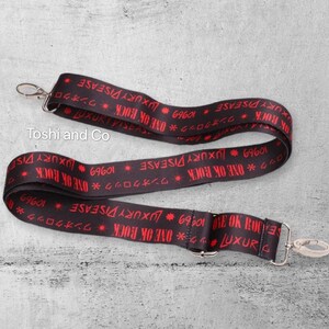 ONE OK ROCK Luxury Disease Concert Bag Strap for crossbody purse/stadium bag Available Now image 3