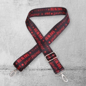 ONE OK ROCK Luxury Disease Concert Bag Strap for crossbody purse/stadium bag Available Now image 4