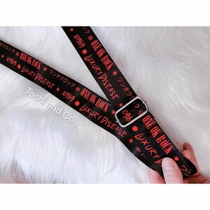ONE OK ROCK Luxury Disease Concert Bag Strap for crossbody purse/stadium bag Available Now image 6