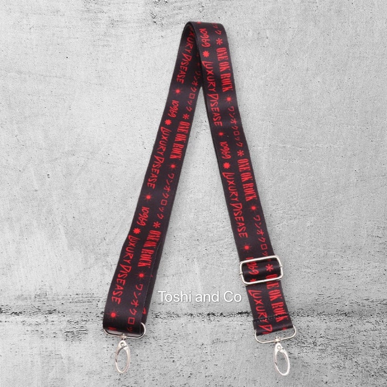 ONE OK ROCK Luxury Disease Concert Bag Strap for crossbody purse/stadium bag Available Now image 1