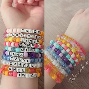 Twice Ready to Be World Tour bias beaded Bracelets
