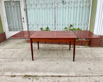 1960s Danish Modern Rosewood Dining Table by Am Mobler