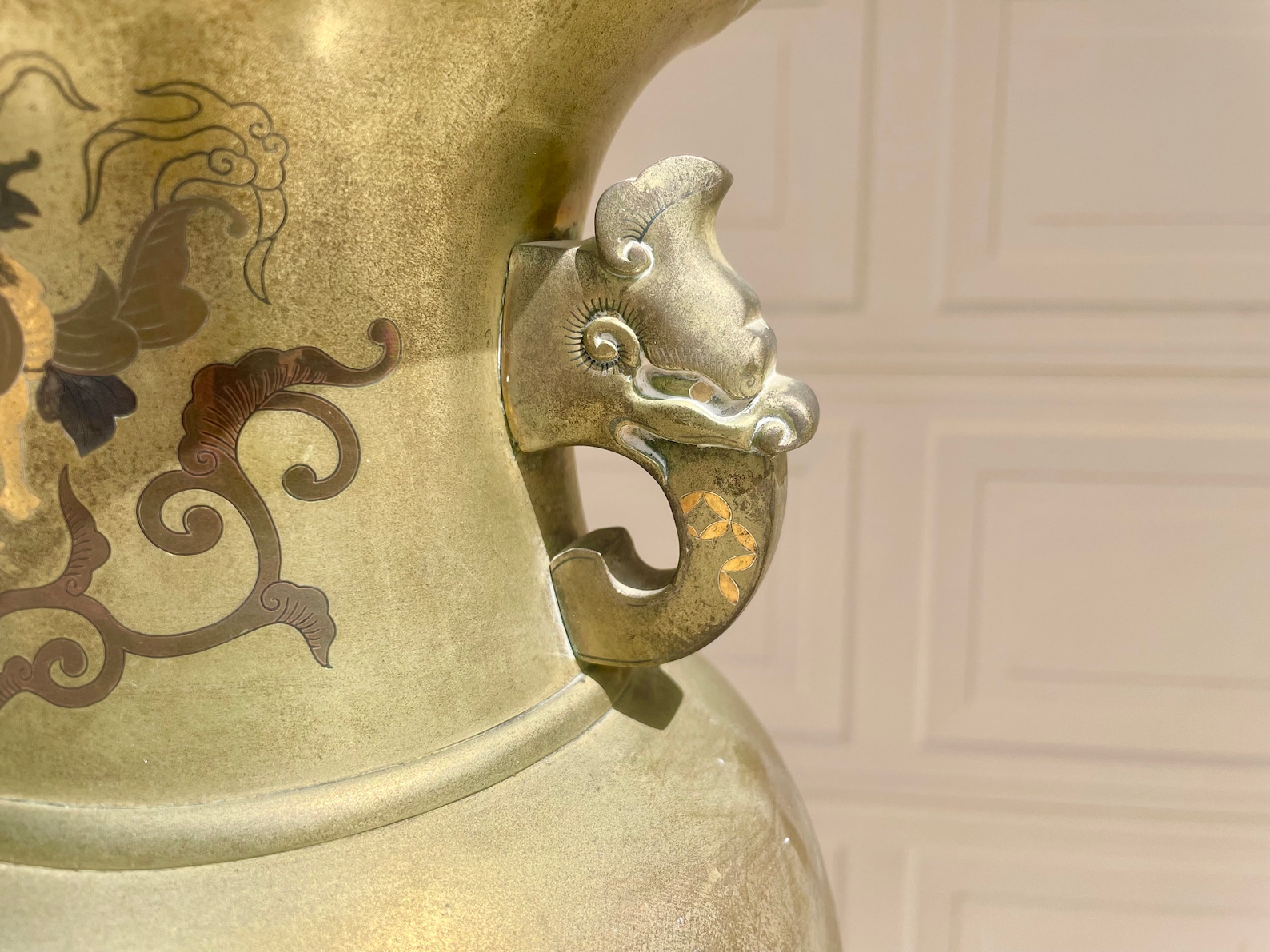 Vintage Solid Brass Vase Etsy