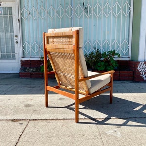 1960s Danish Modern Teak Lounge Chair by Hans Olsen for Juul Kristensen image 7