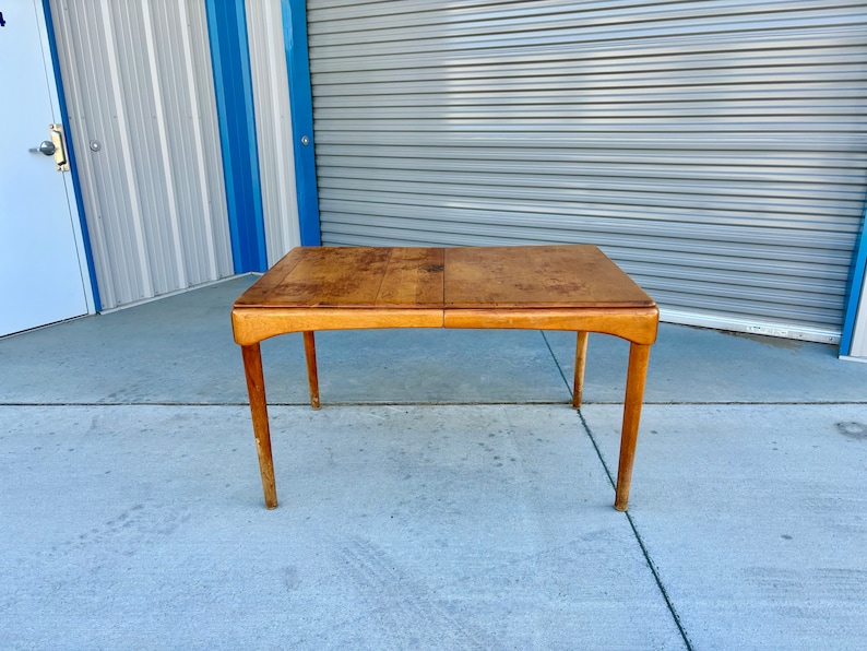 1960s Mid Century Maple Dining Table by Heywood Wakefield image 1