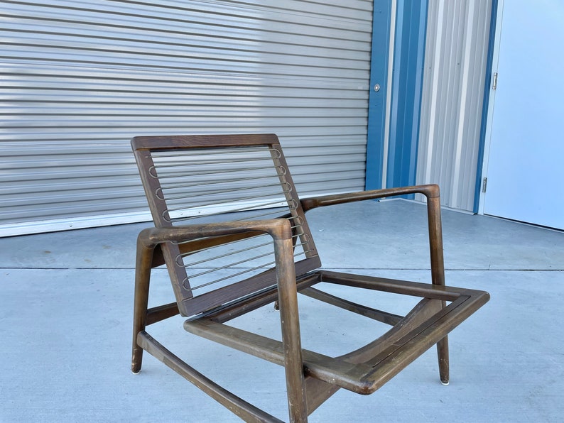 1970s Danish Modern Teak Lounge Chair Styled After Ib Kofod Larsen image 9