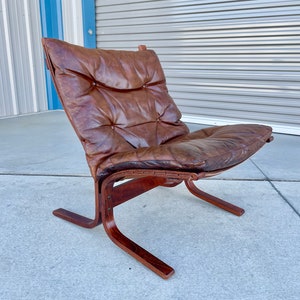 1960s Danish Modern Lounge Chair & Ottoman by Westnofa image 10