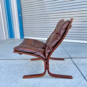 1960s Danish Modern Lounge Chair & Ottoman by Westnofa image 7