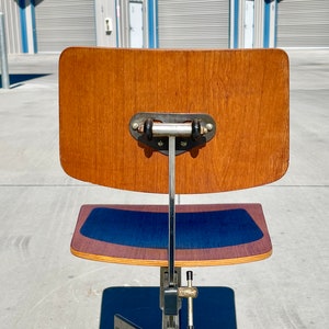 1950s Mid Century Modern Office Chair by Jorge Rasmussen image 6