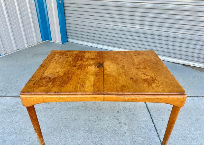 1960s Mid Century Maple Dining Table by Heywood Wakefield image 2