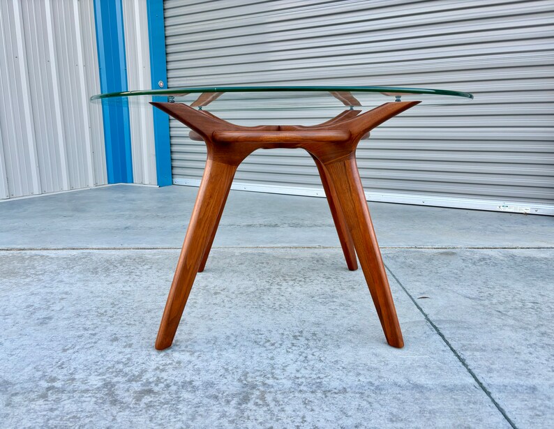 1960s Mid Century Model 1135-T Dining Table Designed by Adrian Pearsall for Craft Associate image 2