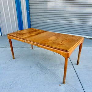 1960s Mid Century Maple Dining Table by Heywood Wakefield image 7