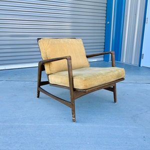 1970s Danish Modern Teak Lounge Chair Styled After Ib Kofod Larsen image 1