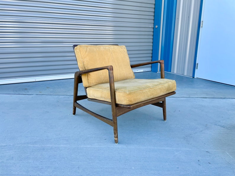 1970s Danish Modern Teak Lounge Chair Styled After Ib Kofod Larsen image 1