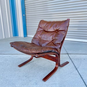 1960s Danish Modern Lounge Chair & Ottoman by Westnofa image 4