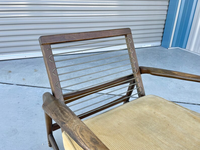 1970s Danish Modern Teak Lounge Chair Styled After Ib Kofod Larsen image 5