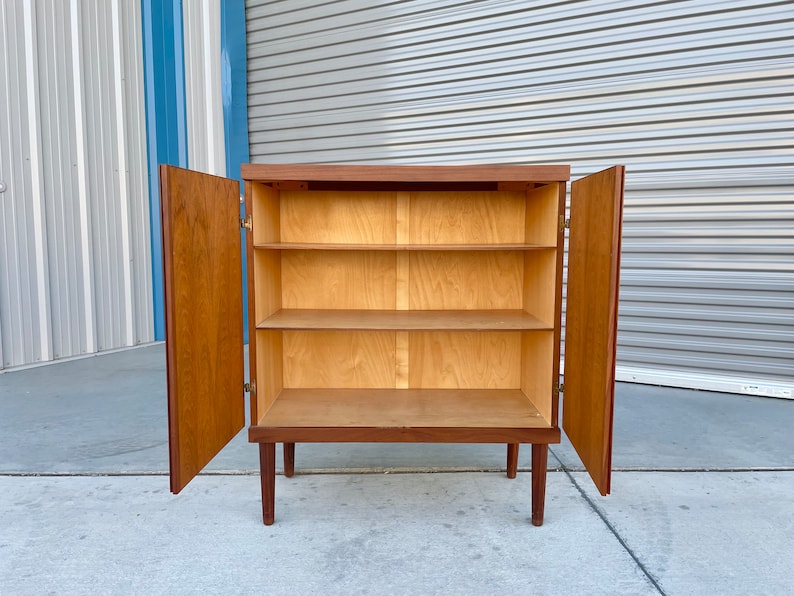 1960s Danish Modern Teak Highboy by Hans Olsen image 3