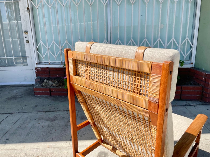 1960s Danish Modern Teak Lounge Chair by Hans Olsen for Juul Kristensen image 8