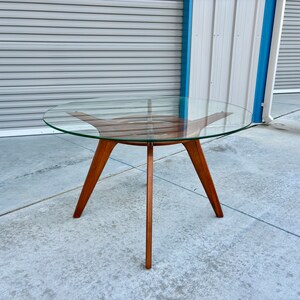 1960s Mid Century Model 1135-T Dining Table Designed by Adrian Pearsall for Craft Associate image 6