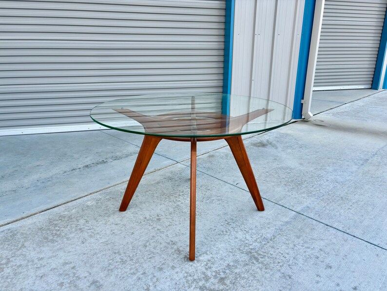 1960s Mid Century Model 1135-T Dining Table Designed by Adrian Pearsall for Craft Associate image 6