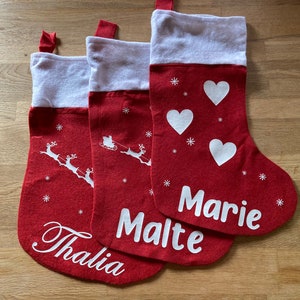 Personalized Santa stocking